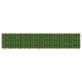 Schermo per balcone con foglie Verde 400 x 75 cm