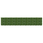 Schermo per balcone con foglie Verde 400 x 75 cm