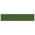 Schermo per balcone con foglie Verde 500 x 100 cm