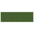 Schermo per balcone con foglie Verde 500 x 150 cm