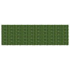 Schermo per balcone con foglie Verde 500 x 150 cm