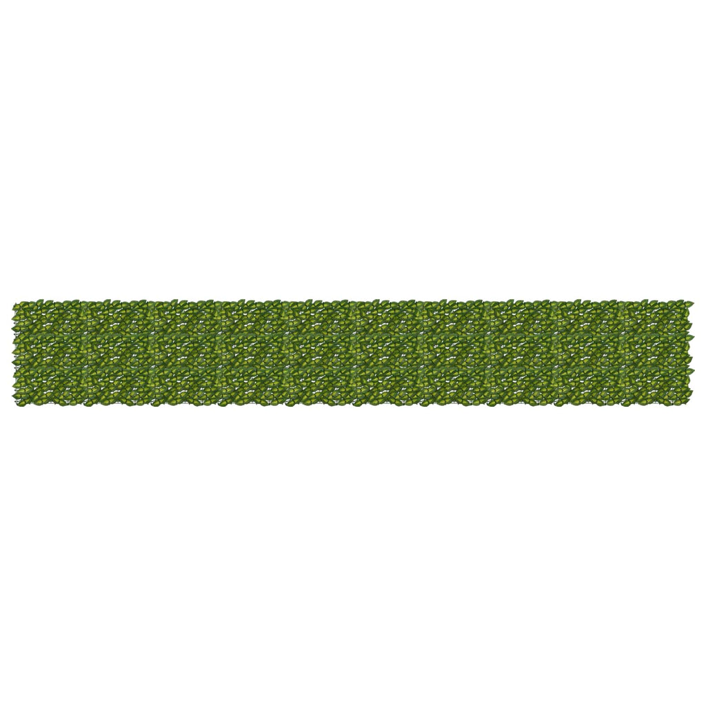 Schermo per balcone con foglie Verde e Giallo 500 x 75 cm