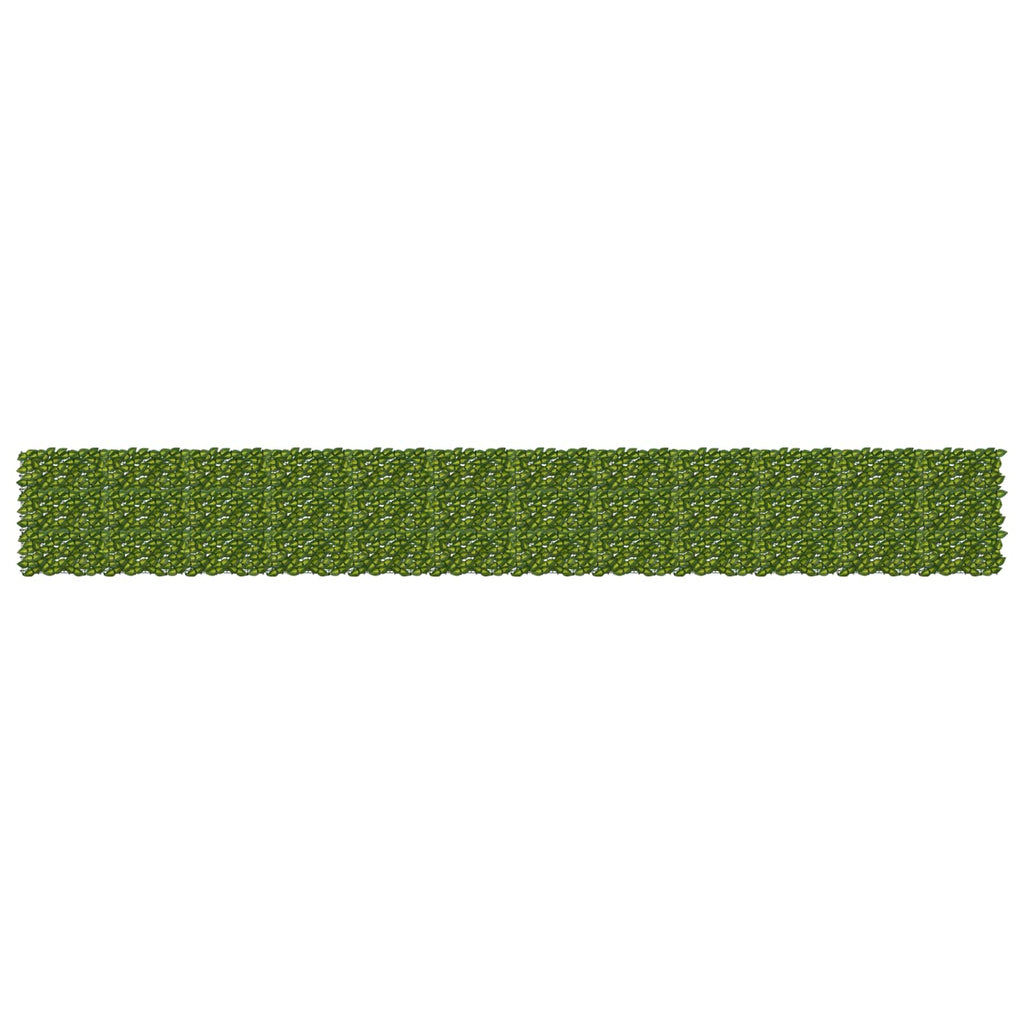 Schermo per balcone con foglie Verde e Giallo 600 x 75 cm
