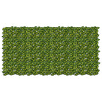 Schermo per balcone con foglie Verde e Giallo 200 x 100 cm