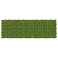 Schermo per balcone con foglie Verde e Giallo 300 x 100 cm