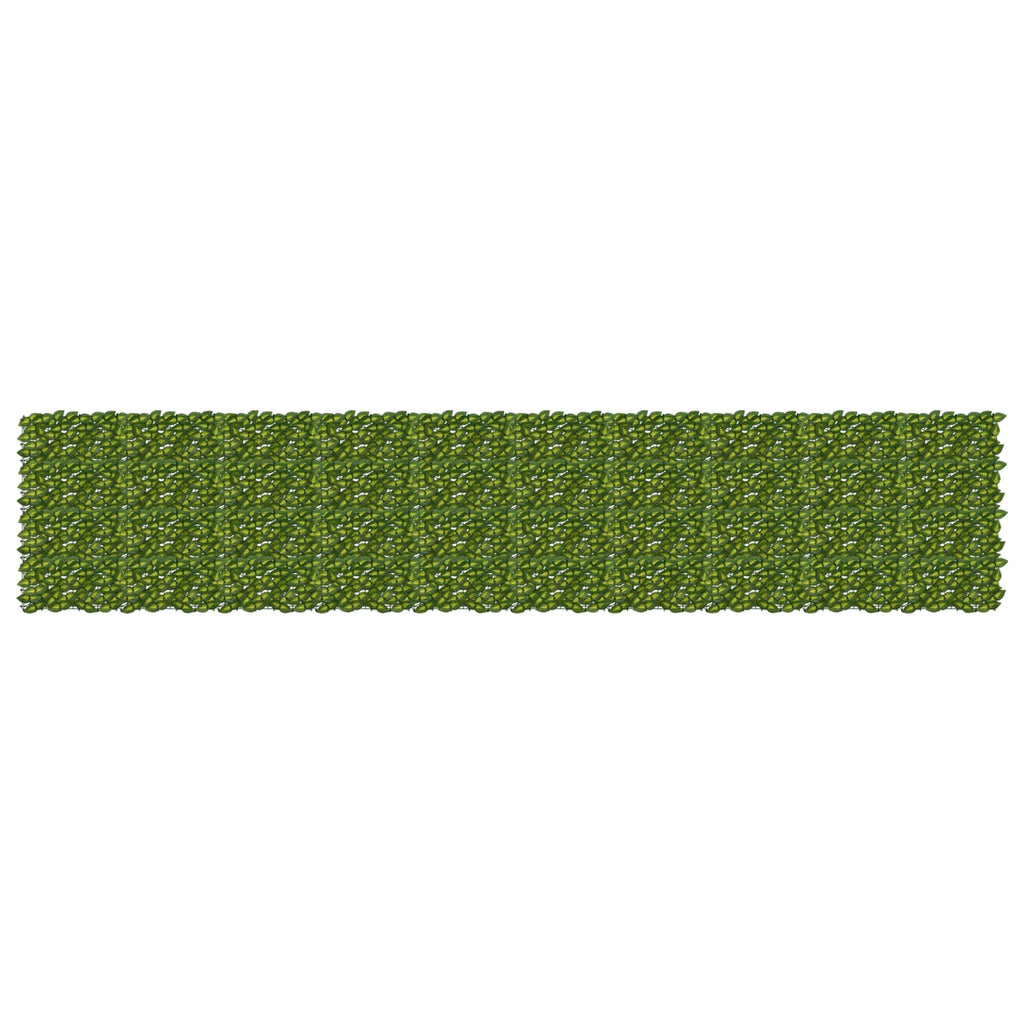Schermo per balcone con foglie Verde e Giallo 500 x 100 cm