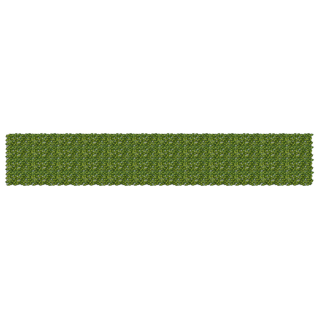 Schermo per balcone con foglie Verde e Giallo 600 x 100 cm