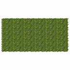 Schermo per balcone con foglie Verde e Giallo 300 x 150 cm