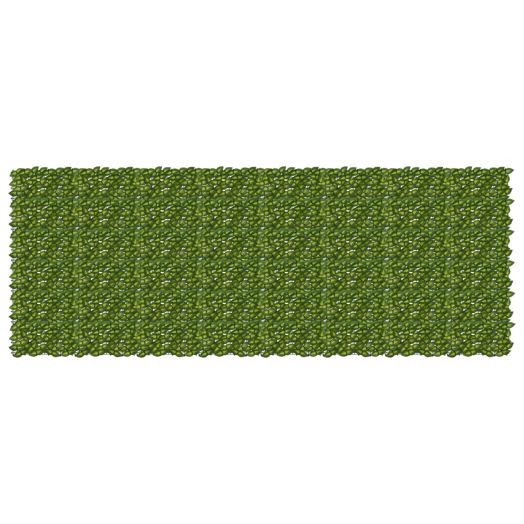 Schermo per balcone con foglie Verde e Giallo 400 x 150 cm