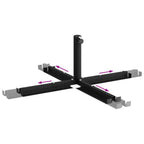 Base per ombrellone per palo da 25–50 mm Nero