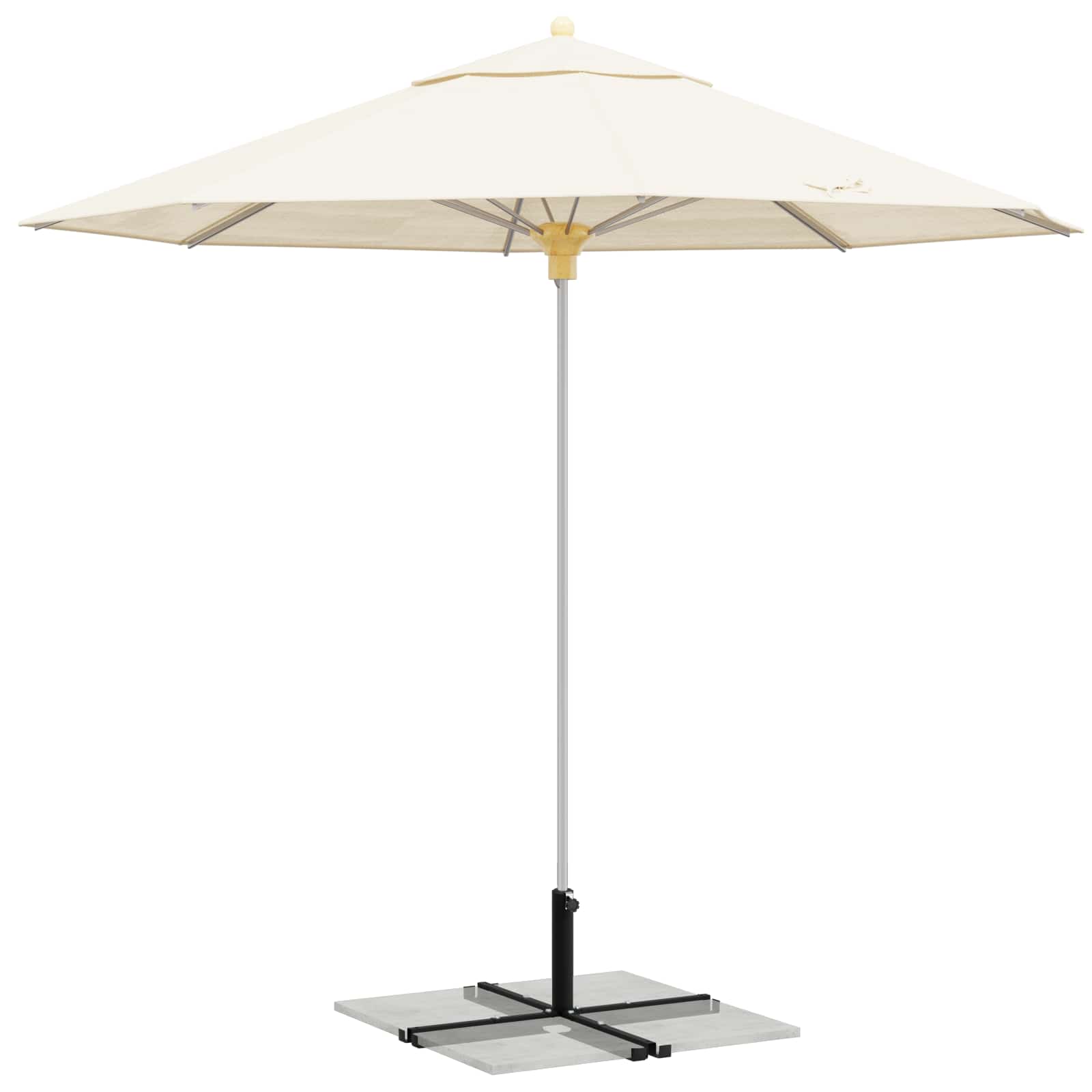 Base per ombrellone per palo da 25–50 mm Nero