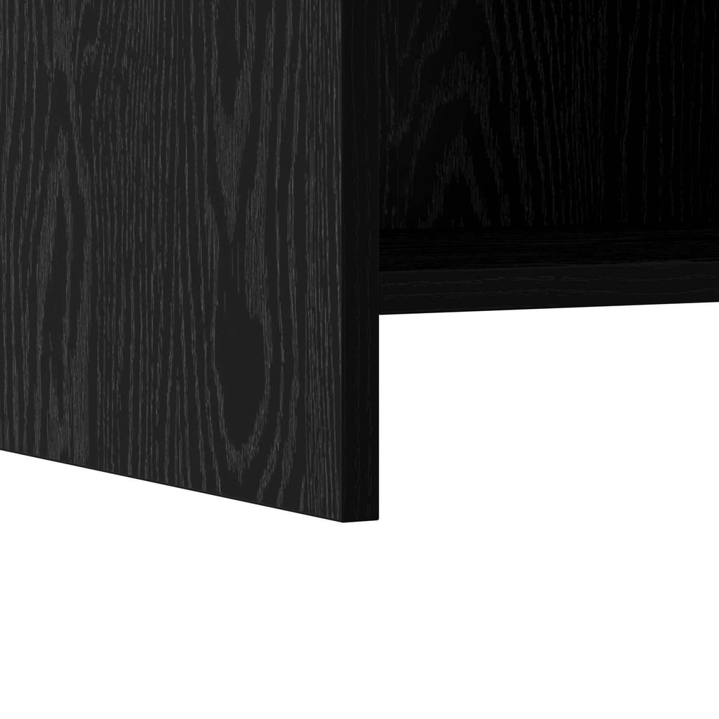 Libreria Rovere Nero 30 x 30 x 111 cm Legno ingegnerizzato