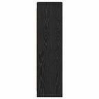 Libreria Rovere Nero 30 x 30 x 111 cm Legno ingegnerizzato
