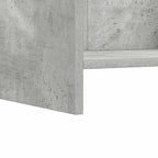 Libreria Grigio Concretè 30 x 30 x 111 cm Legno ingegnerizzato