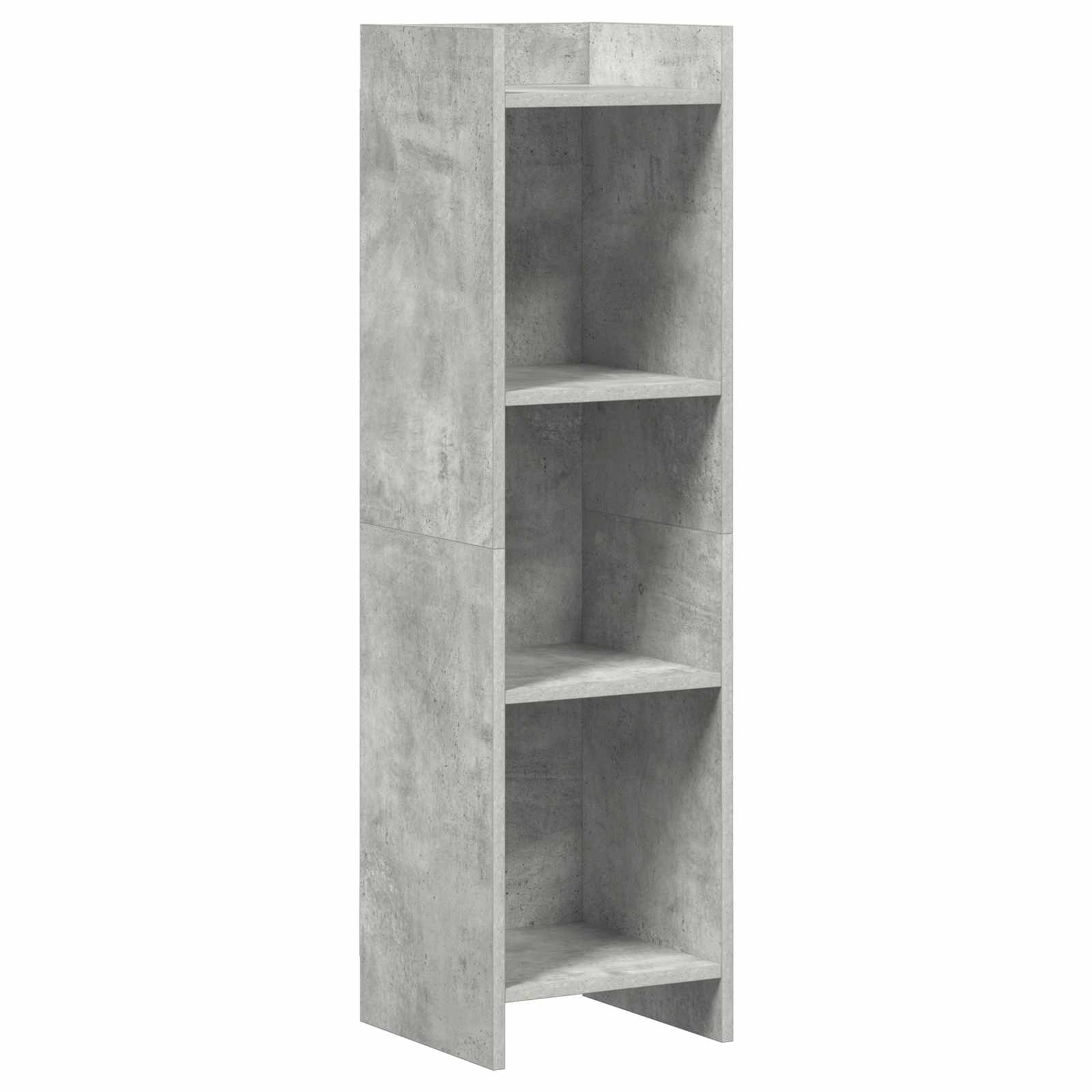 Libreria Grigio Concretè 30 x 30 x 111 cm Legno ingegnerizzato
