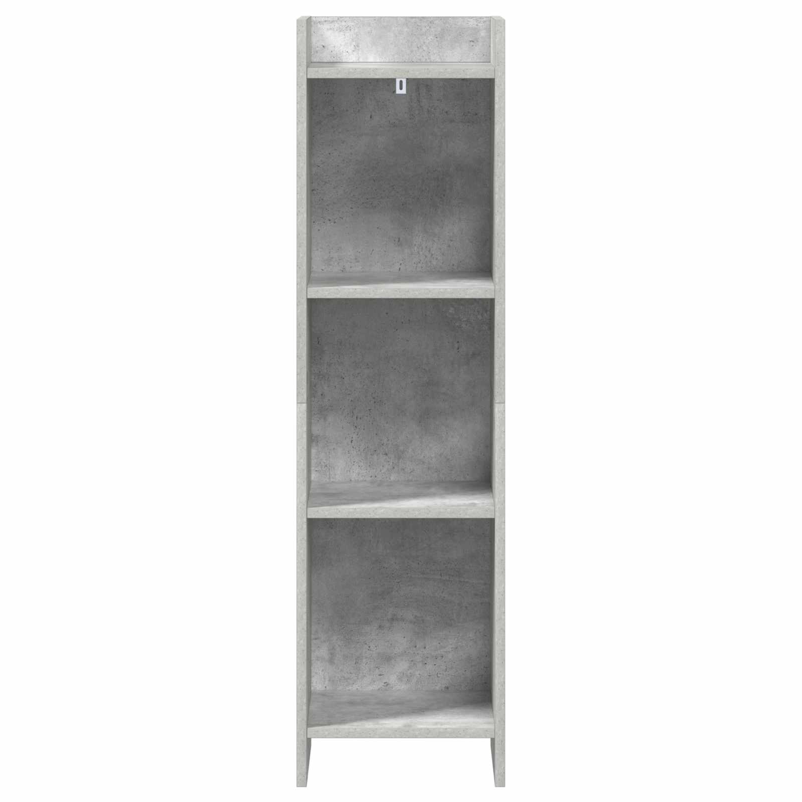 Libreria Grigio Concretè 30 x 30 x 111 cm Legno ingegnerizzato