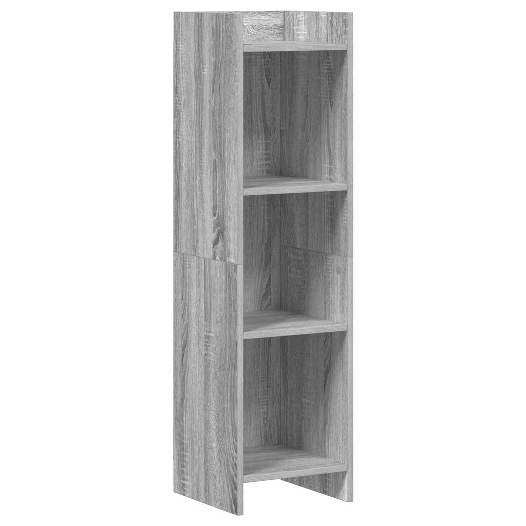Libreria Sonoma grigio 30 x 30 x 111 cm Legno ingegnerizzato
