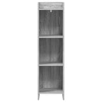 Libreria Sonoma grigio 30 x 30 x 111 cm Legno ingegnerizzato