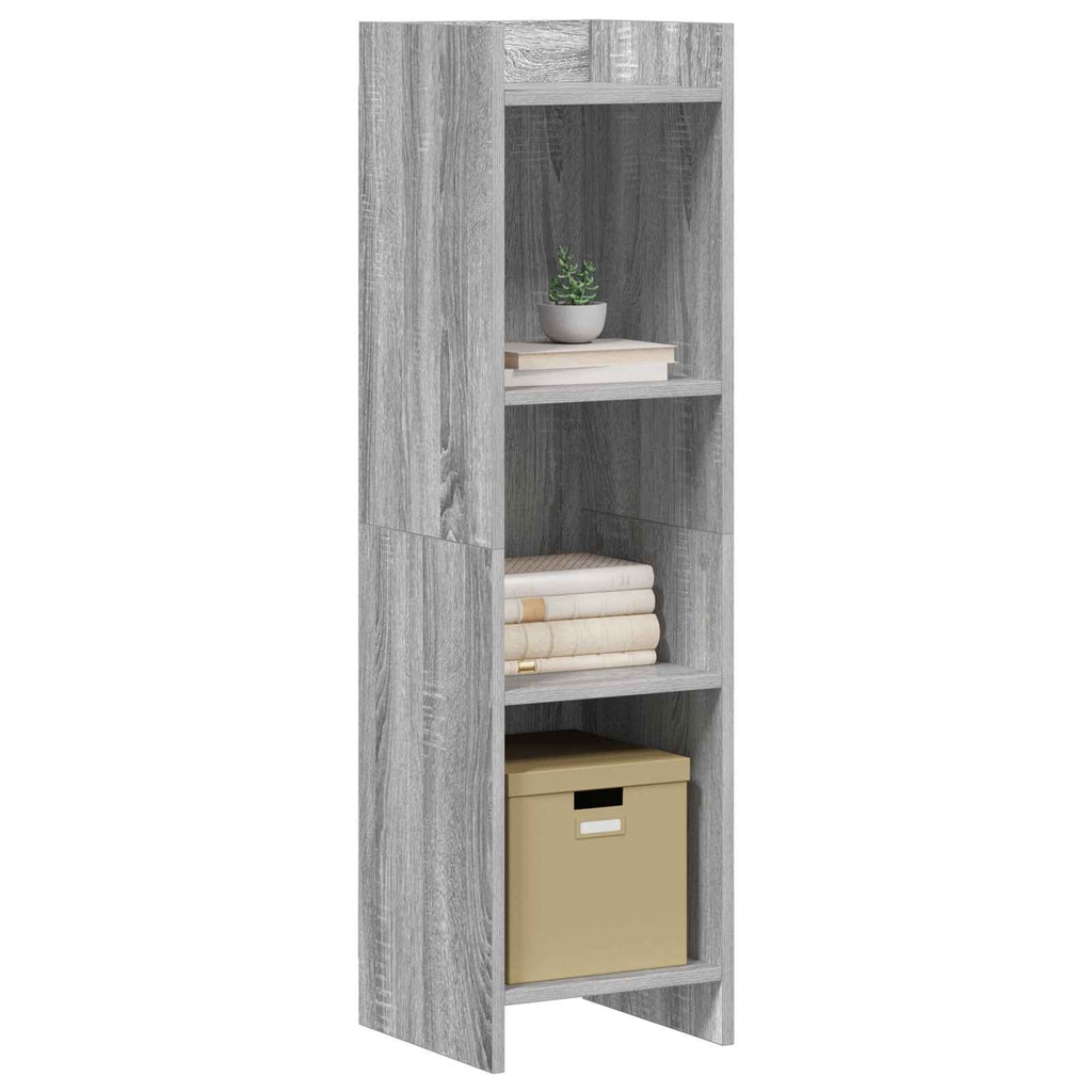 Libreria Sonoma grigio 30 x 30 x 111 cm Legno ingegnerizzato