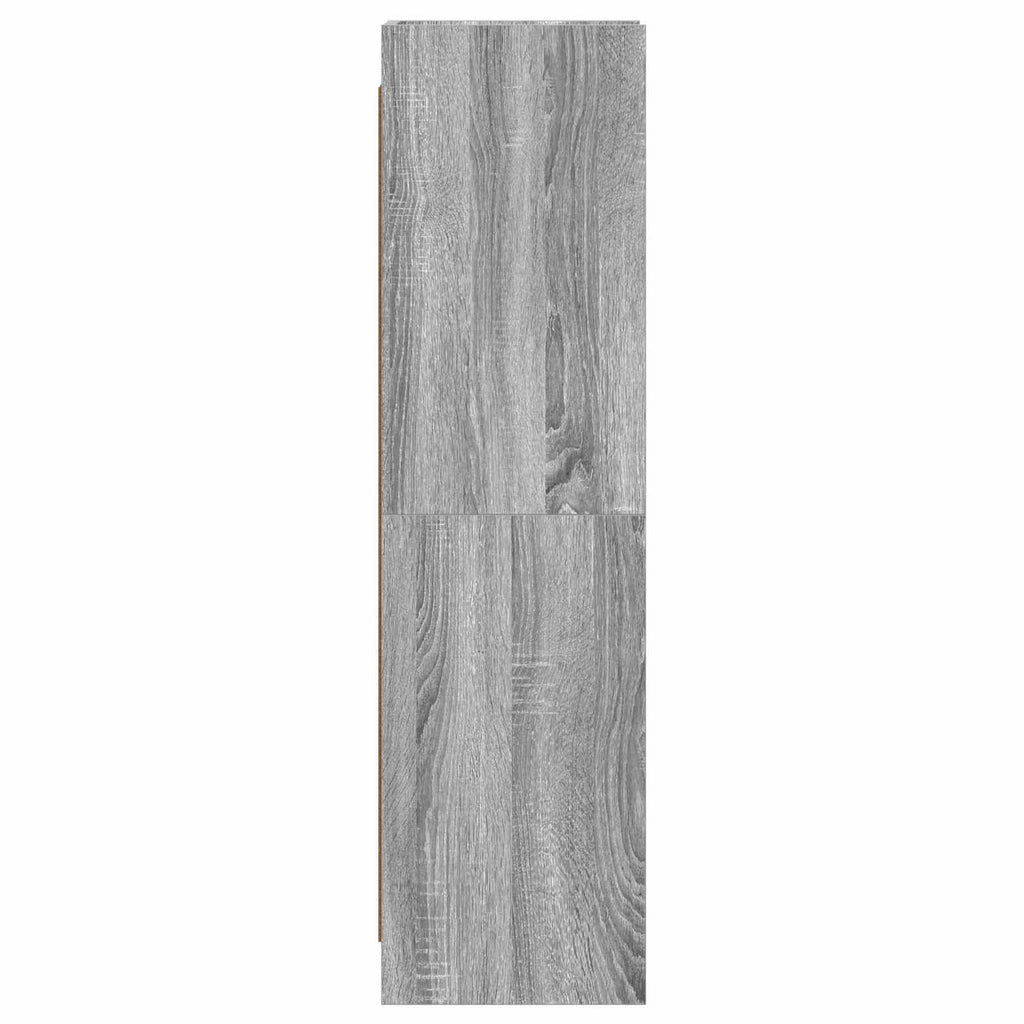 Libreria Sonoma grigio 30 x 30 x 111 cm Legno ingegnerizzato