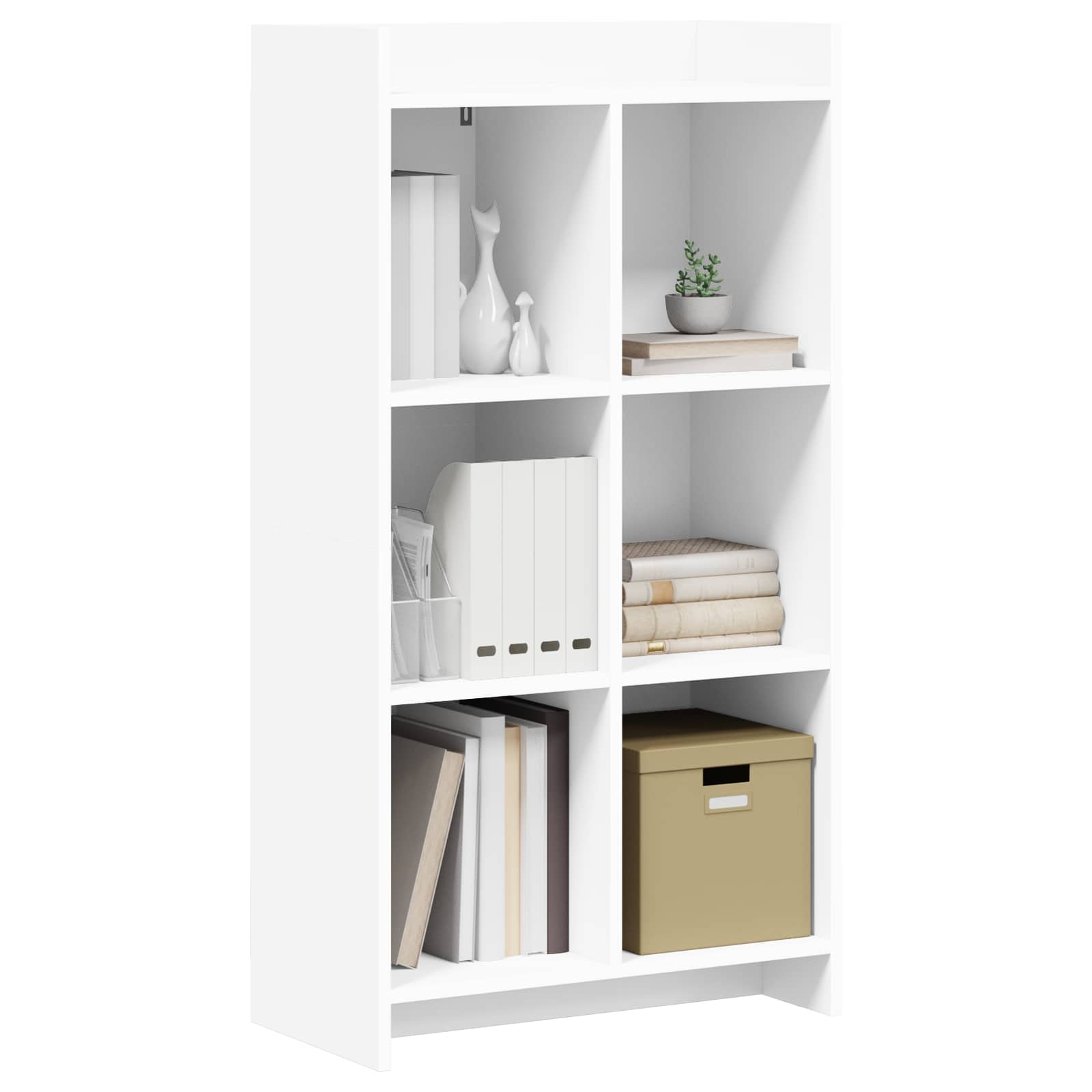 Libreria Bianco 59 x 30 x 111 cm Legno ingegnerizzato