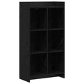 Libreria Rovere Nero 59 x 30 x 111 cm Legno ingegnerizzato