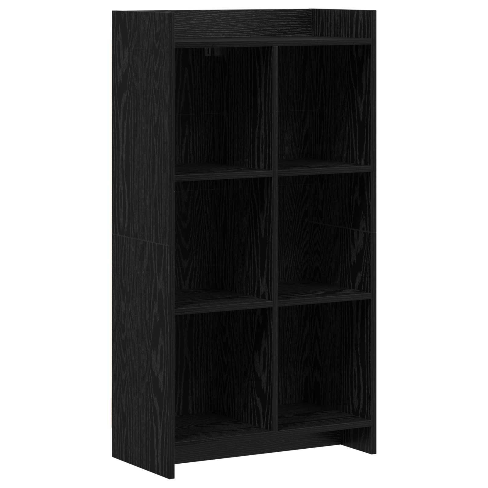 Libreria Rovere Nero 59 x 30 x 111 cm Legno ingegnerizzato
