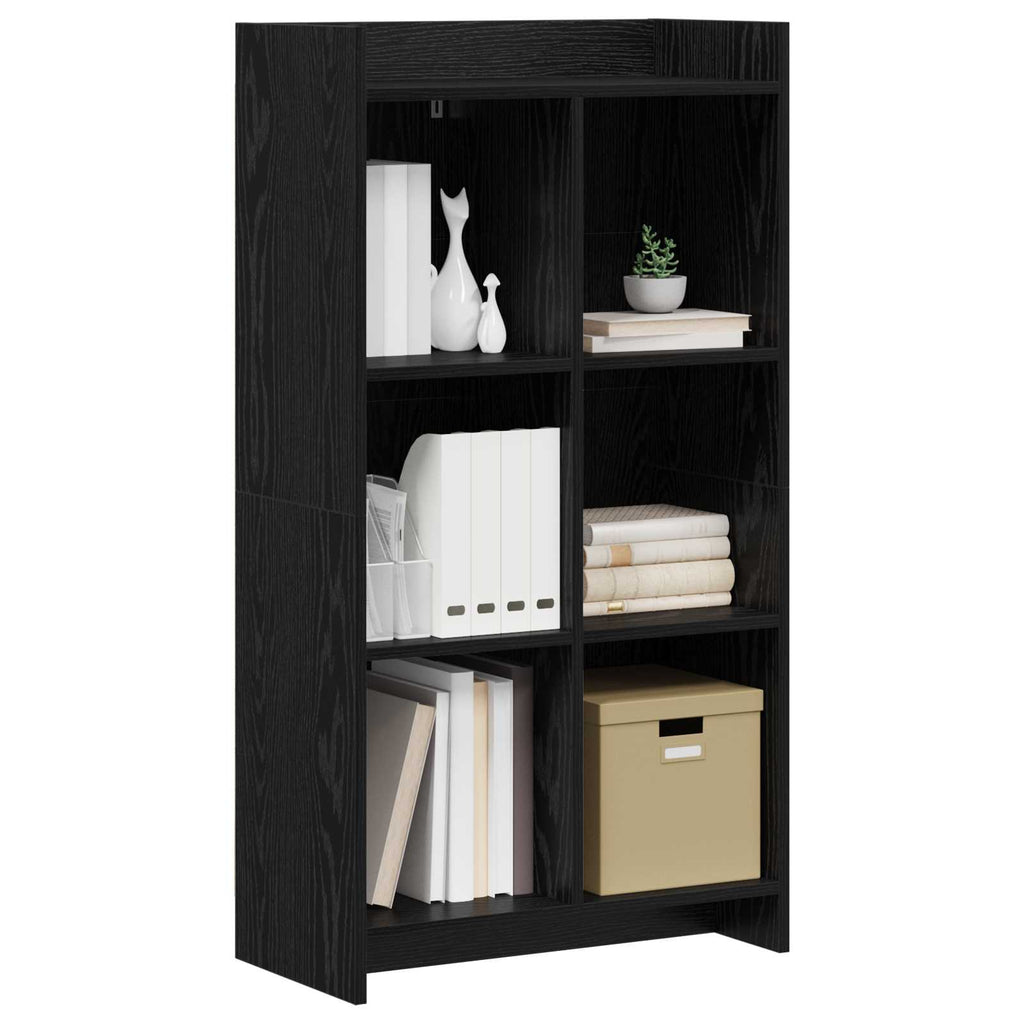 Libreria Rovere Nero 59 x 30 x 111 cm Legno ingegnerizzato