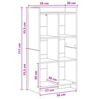 Libreria Rovere Sonoma 59 x 30 x 111 cm Legno ingegnerizzato