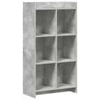 Libreria Grigio Concretè 59 x 30 x 111 cm Legno ingegnerizzato
