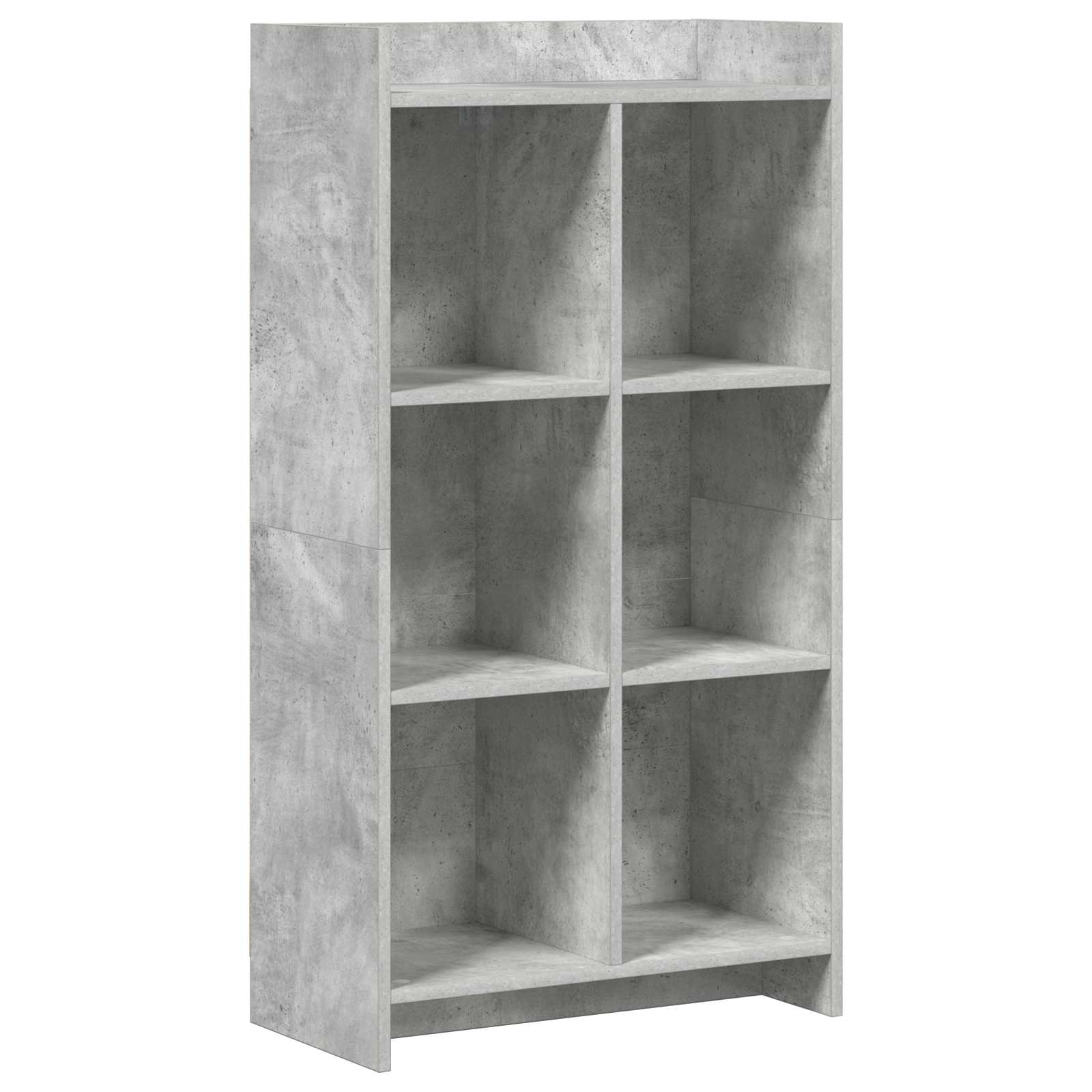 Libreria Grigio Concretè 59 x 30 x 111 cm Legno ingegnerizzato