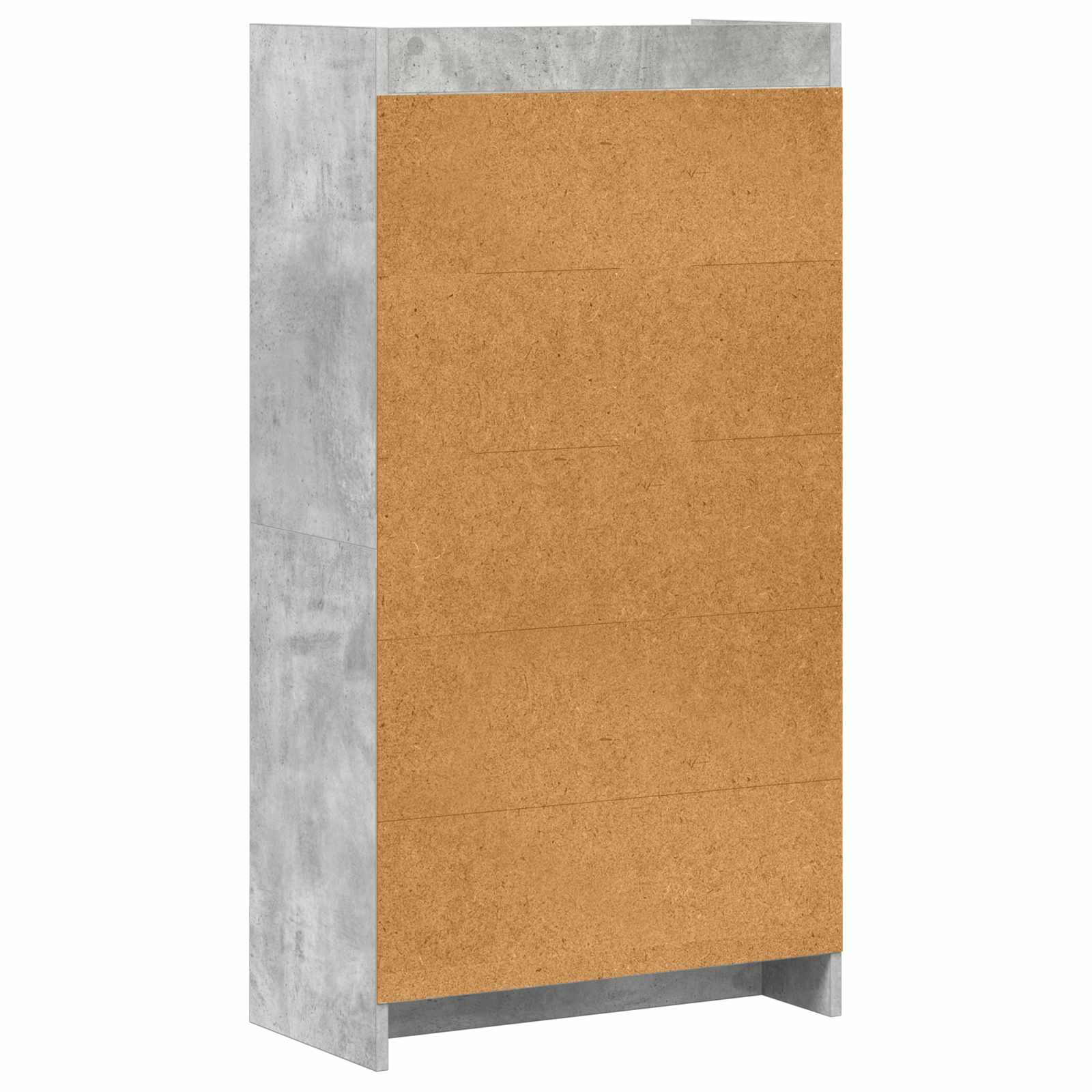 Libreria Grigio Concretè 59 x 30 x 111 cm Legno ingegnerizzato