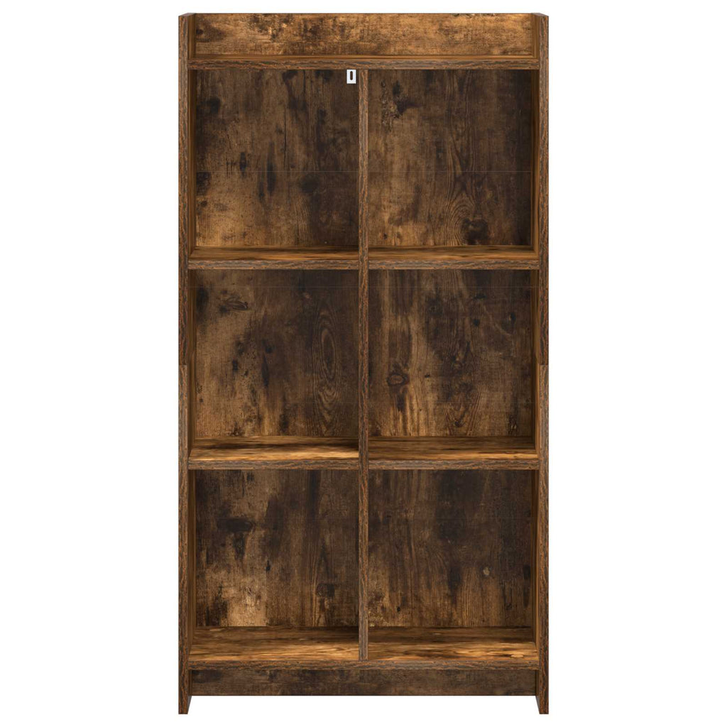 Libreria Rovere Fumo 59 x 30 x 111 cm Legno ingegnerizzato