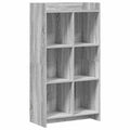 Libreria Sonoma grigio 59 x 30 x 111 cm Legno ingegnerizzato