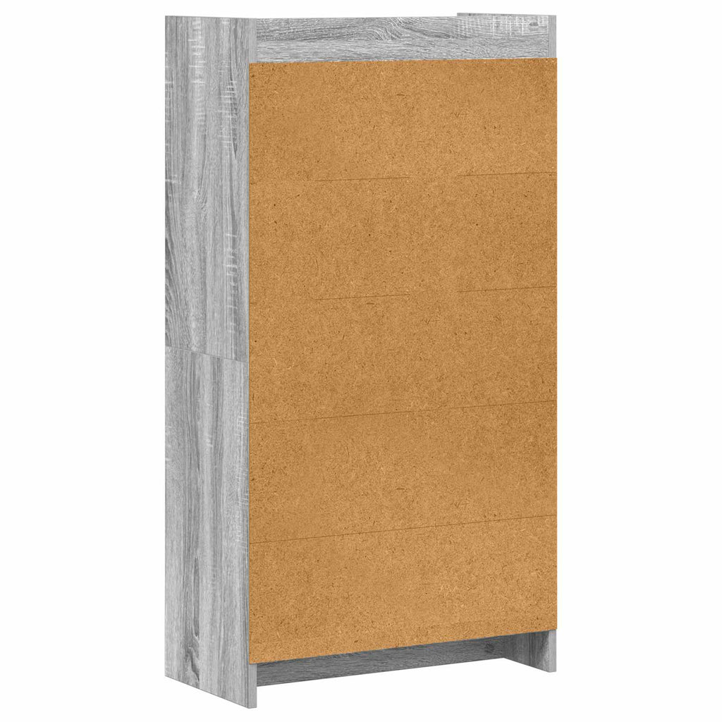Libreria Sonoma grigio 59 x 30 x 111 cm Legno ingegnerizzato