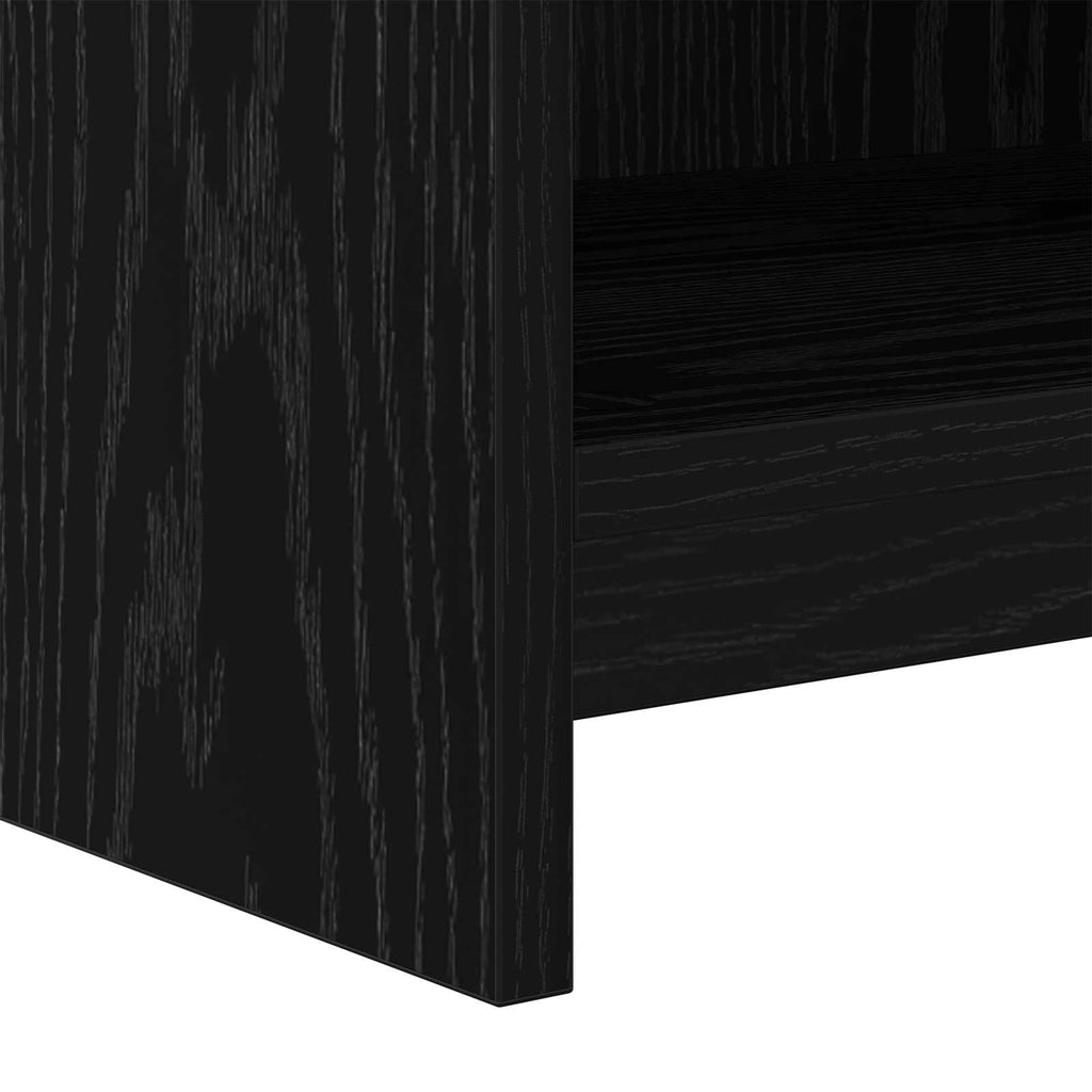 Libreria Rovere Nero 87,5 x 30 x 111 cm Legno ingegnerizzato