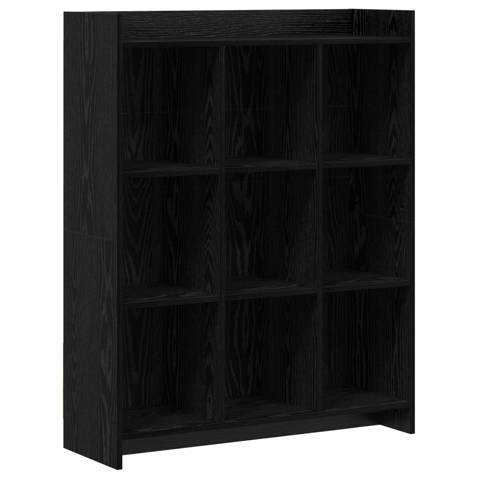 Libreria Rovere Nero 87,5 x 30 x 111 cm Legno ingegnerizzato