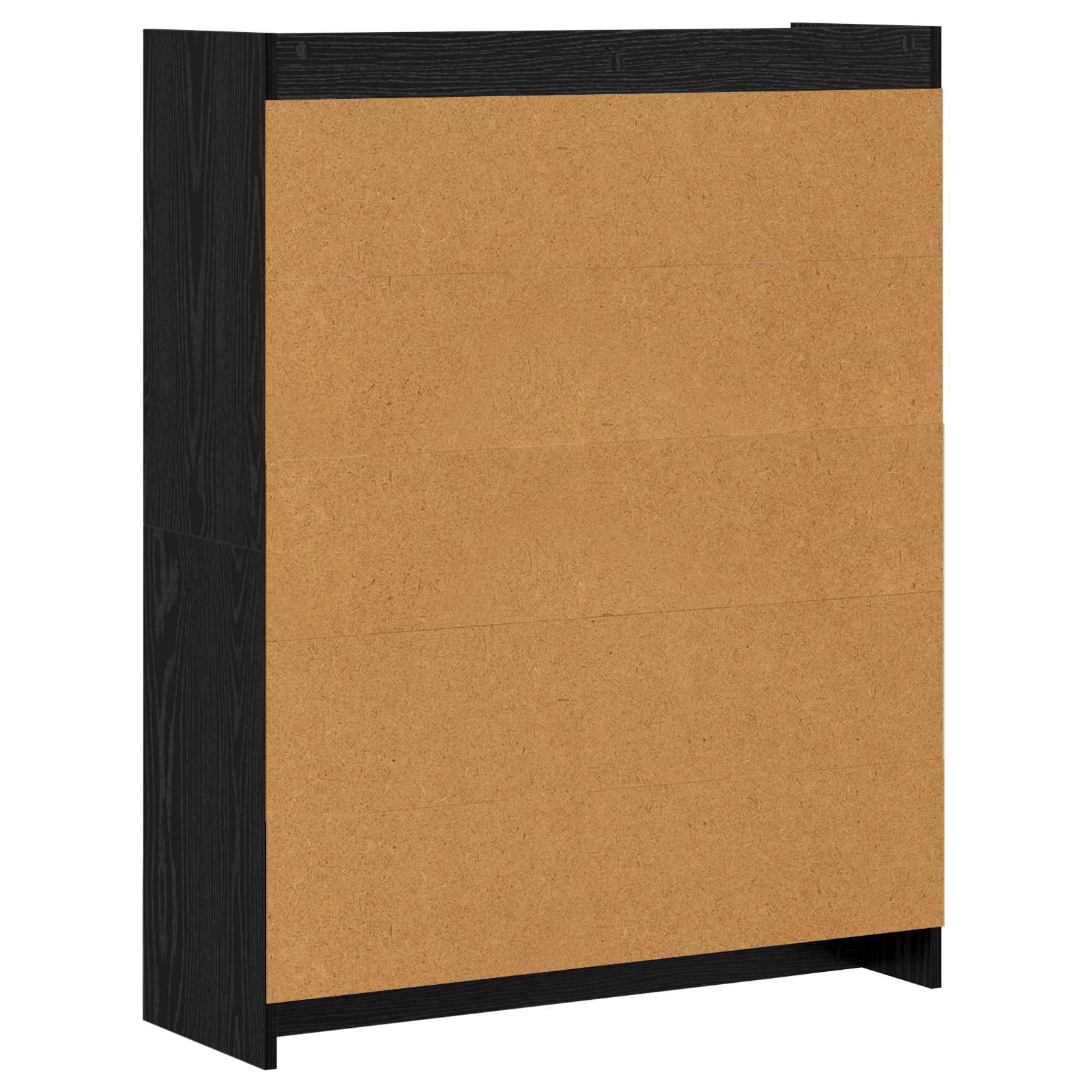 Libreria Rovere Nero 87,5 x 30 x 111 cm Legno ingegnerizzato