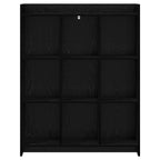Libreria Rovere Nero 87,5 x 30 x 111 cm Legno ingegnerizzato