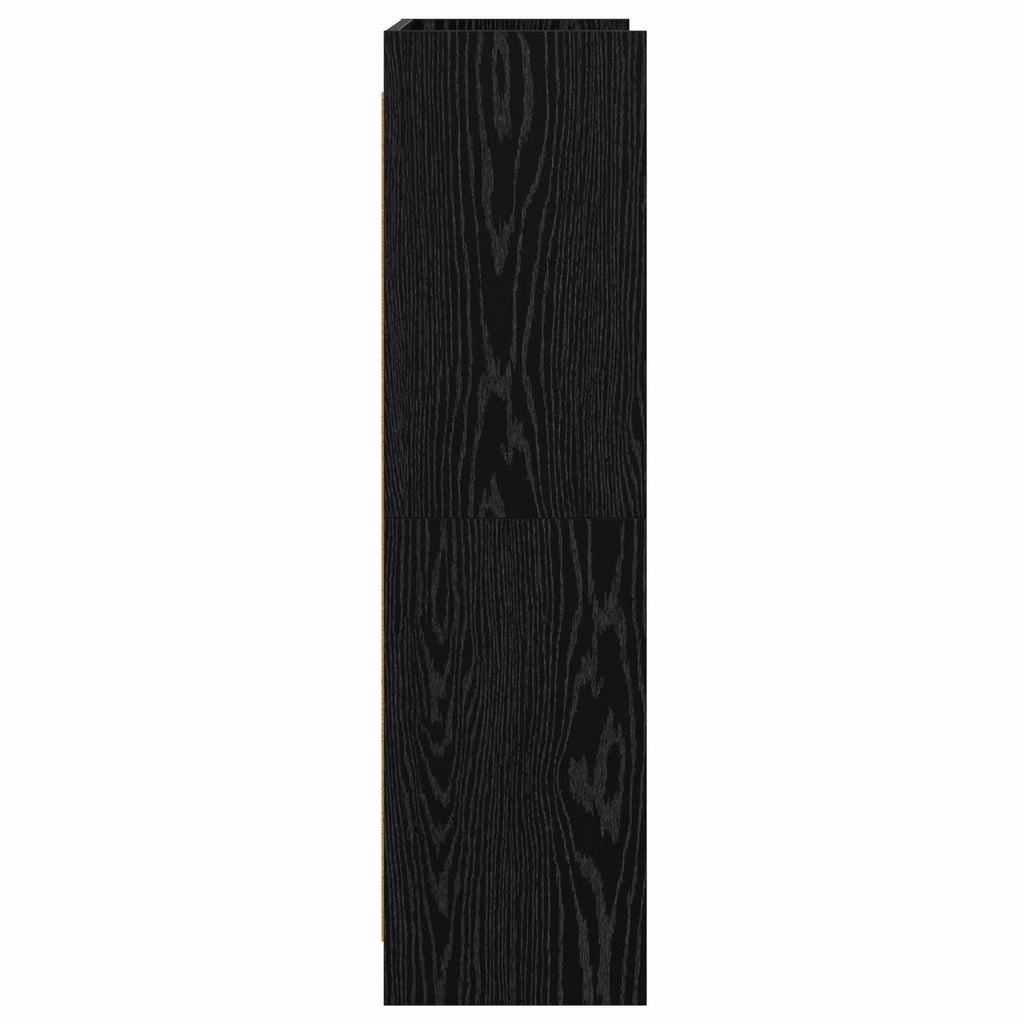 Libreria Rovere Nero 87,5 x 30 x 111 cm Legno ingegnerizzato