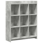 Libreria Grigio Concretè 87,5 x 30 x 111 cm