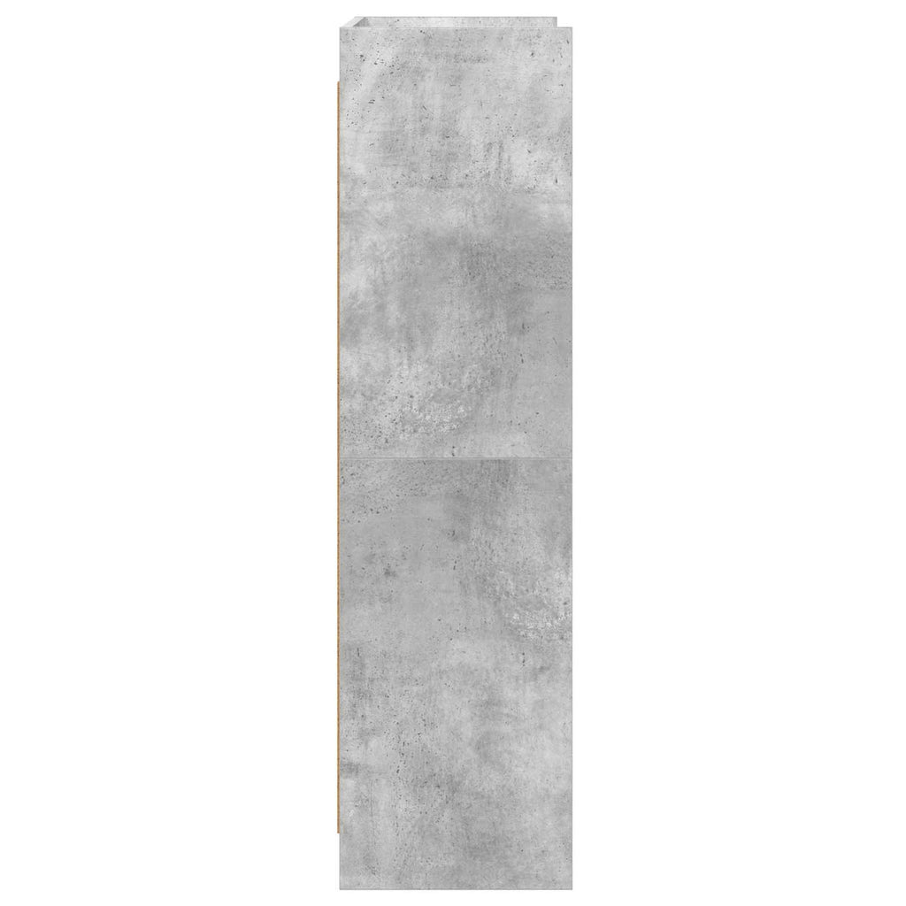 Libreria Grigio Concretè 87,5 x 30 x 111 cm