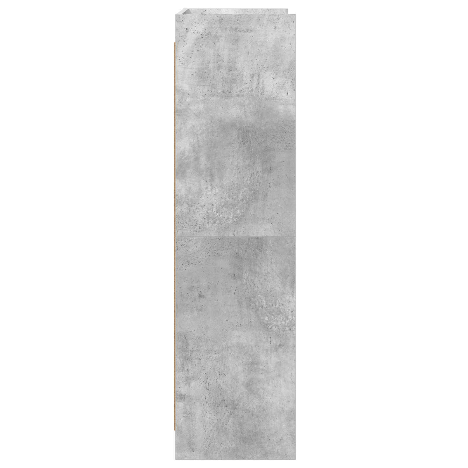 Libreria Grigio Concretè 87,5 x 30 x 111 cm
