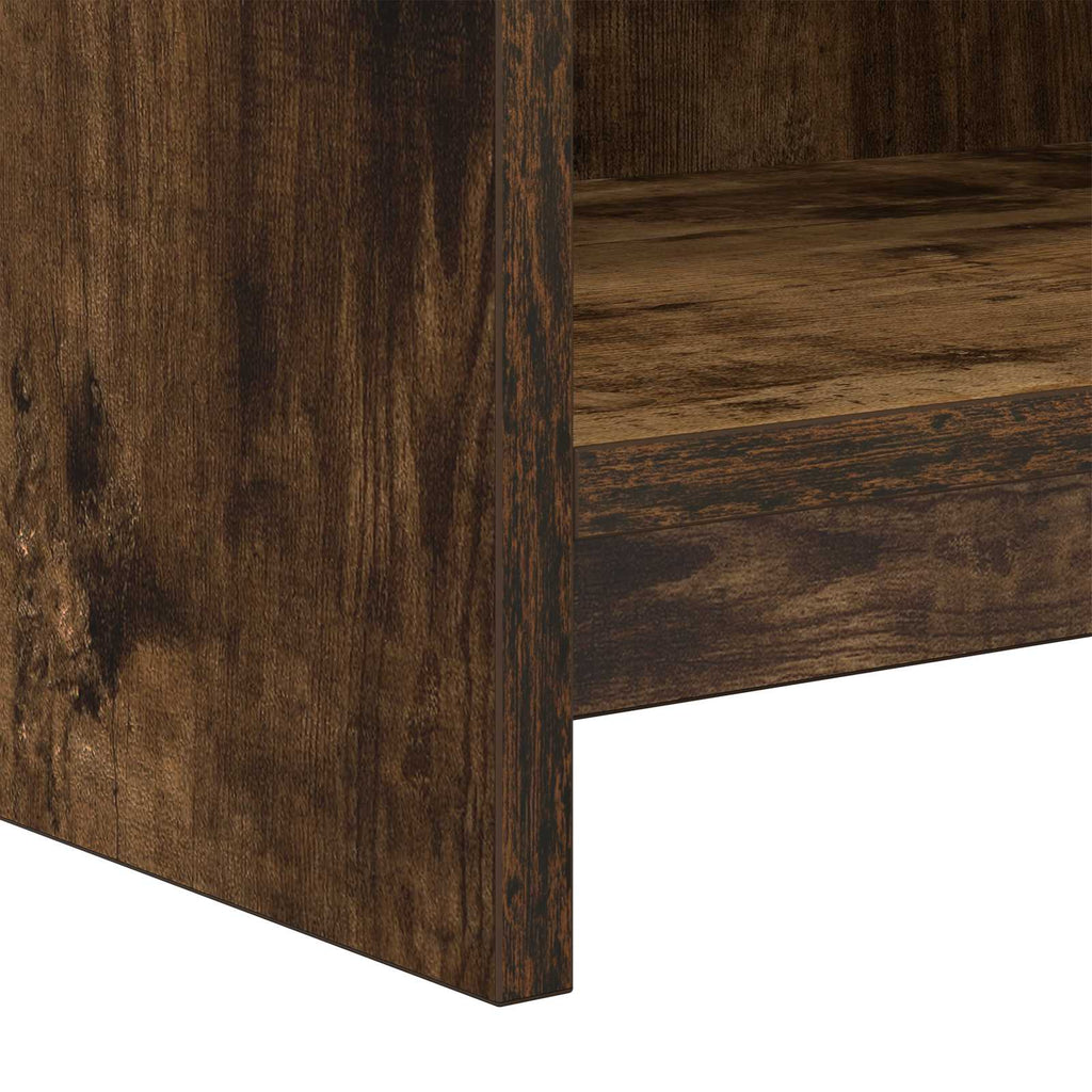 Libreria Rovere Fumo 87,5 x 30 x 111 cm Legno ingegnerizzato