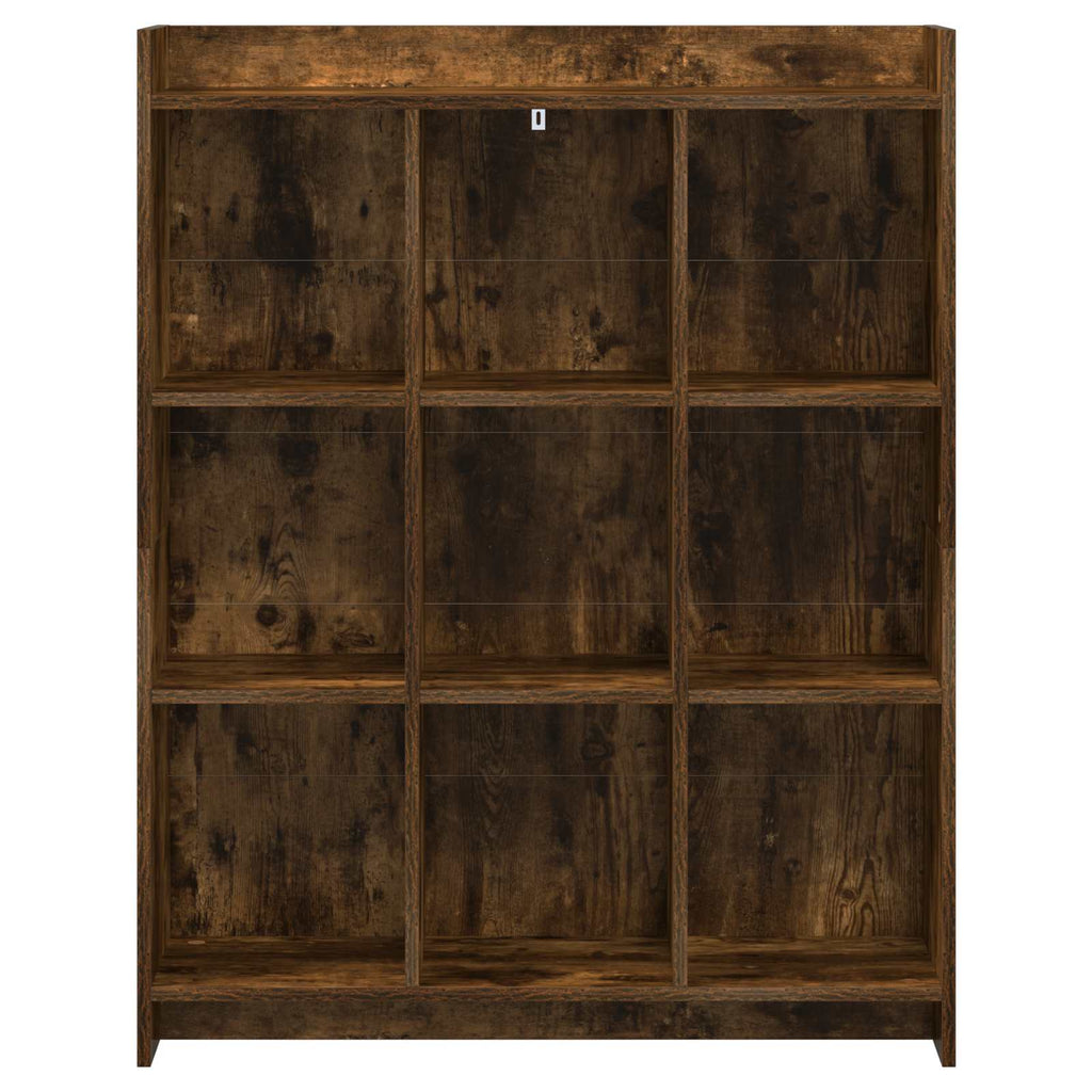 Libreria Rovere Fumo 87,5 x 30 x 111 cm Legno ingegnerizzato