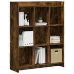 Libreria Rovere Fumo 87,5 x 30 x 111 cm Legno ingegnerizzato