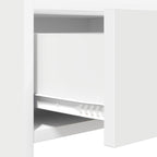 Tavolo consolle Bianco 90 x 35 x 80 cm Legno ingegnerizzato