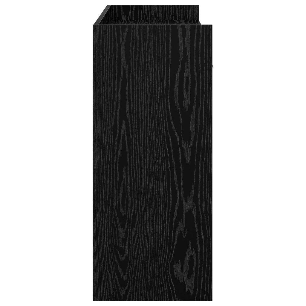 Tavolo consolle Rovere Nero 90 x 35 x 80 cm