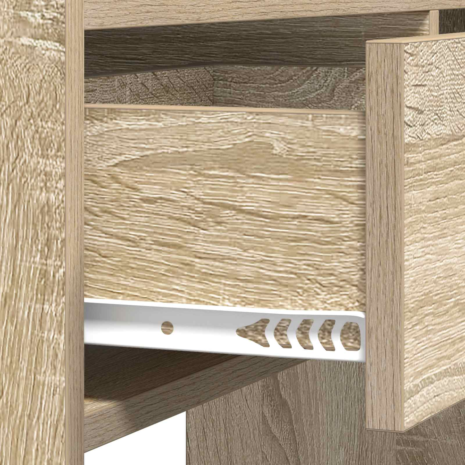 Tavolo consolle Rovere Sonoma 90 x 35 x 80 cm