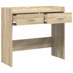 Tavolo consolle Rovere Sonoma 90 x 35 x 80 cm